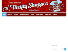 Tablet Screenshot of ishopthrifty.org